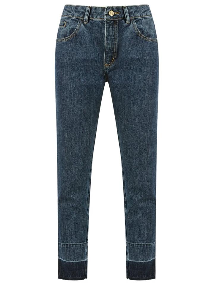 Talie Nk Straight Leg Jeans, Women's, Size: 38, Blue, Cotton