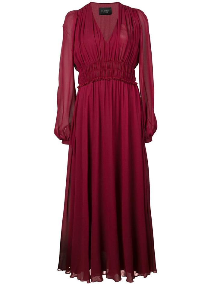 Giambattista Valli Chiffon Dress - Purple