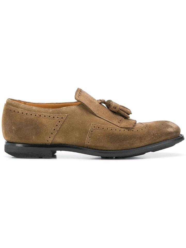 Church's Classic Tassel Loafers - Brown