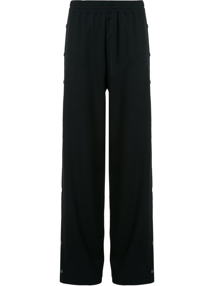 Maison Margiela - Stretch Wool Gabardine Tear-away Trousers - Women - Spandex/elastane/virgin Wool - 42, Black, Spandex/elastane/virgin Wool