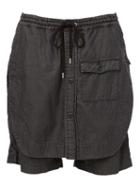 Miharayasuhiro Overlay Drawstring Shorts