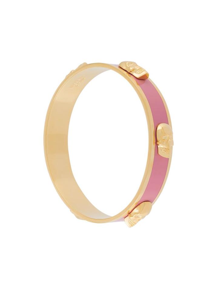 Alexander Mcqueen Skull Detail Bracelet