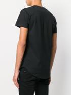 Balmain Deep V-neck T-shirt - Black