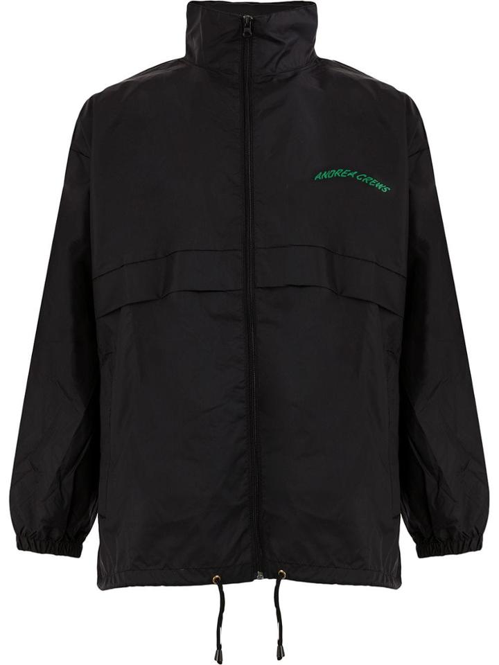 Andrea Crews Windy Zip-up Jacket - Black