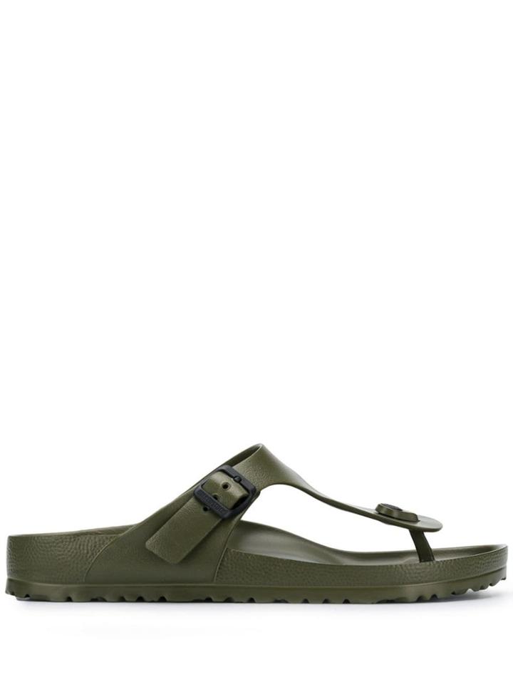 Birkenstock Rubber Flip Flops - Green