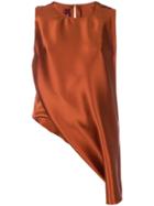 Sies Marjan Asymmetric Hem Top - Yellow & Orange