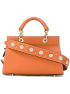 Altuzarra Studded Strap Tote - Brown