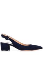 Gianvito Rossi Pointed Low Pumps - Blue