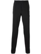 Kenzo Straight-leg Trousers, Men's, Size: 50, Black, Polyester/spandex/elastane/virgin Wool