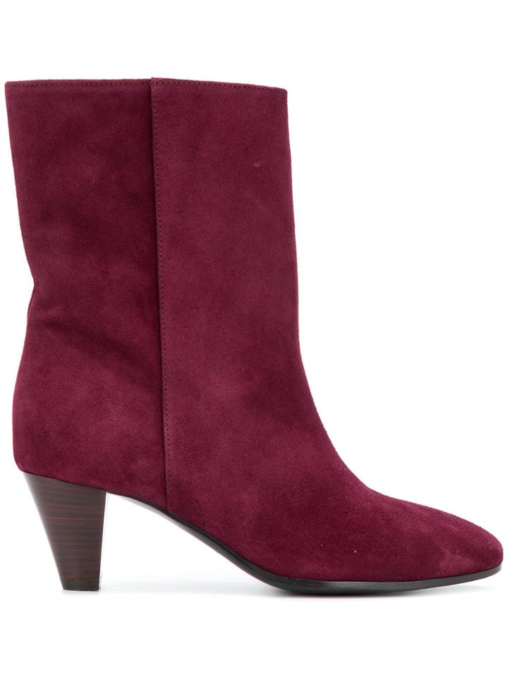 Via Roma 15 Mid-calf Length Boots - Pink & Purple
