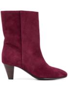 Via Roma 15 Mid-calf Length Boots - Pink & Purple