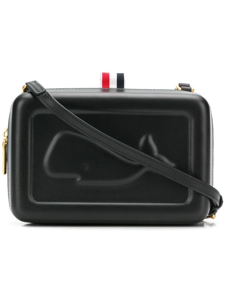 Thom Browne Molded Whale Crossbody Bag - Black