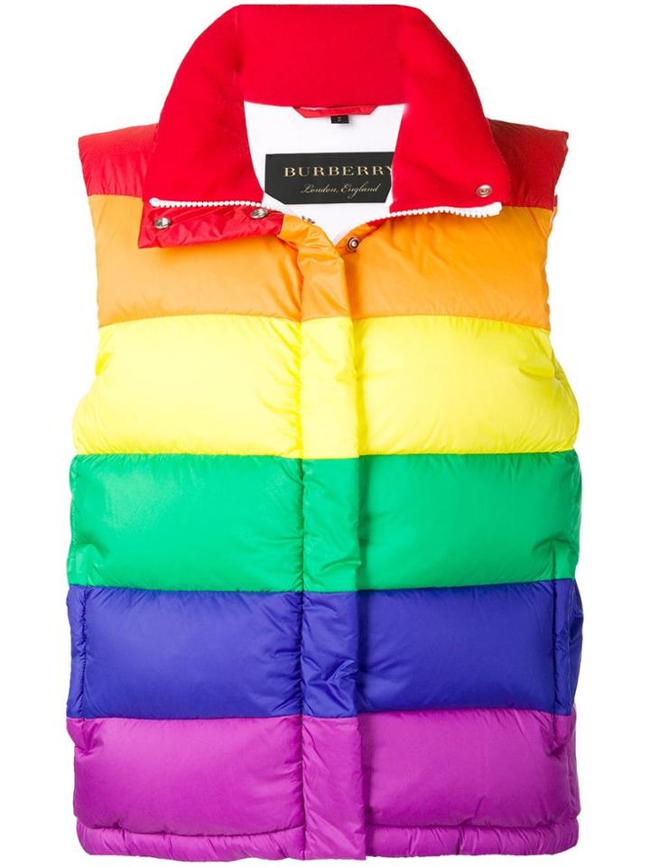 Burberry Rainbow Gilet Jacket - Red