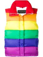 Burberry Rainbow Gilet Jacket - Red