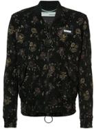 Off-white Tapestry Bomber Jacket - Black