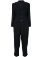 Yohji Yamamoto Vintage Front Tail Two-piece Suit - Blue