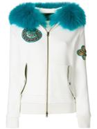 Mr & Mrs Italy Waffled Fur Trim Hoodie - Unavailable