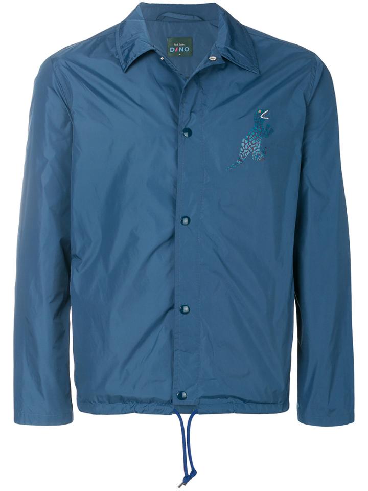 Ps By Paul Smith Drawstring Coach Jacket - Blue
