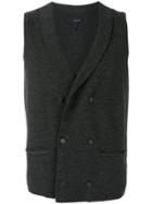 Lardini Knitted Waistcoat - Grey
