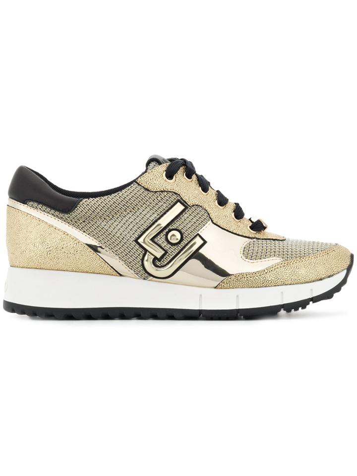 Liu Jo Colour Block Sneakers - Metallic