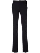 Pt01 Tailored Straight Trousers, Women's, Size: 46, Black, Polyester/spandex/elastane/virgin Wool