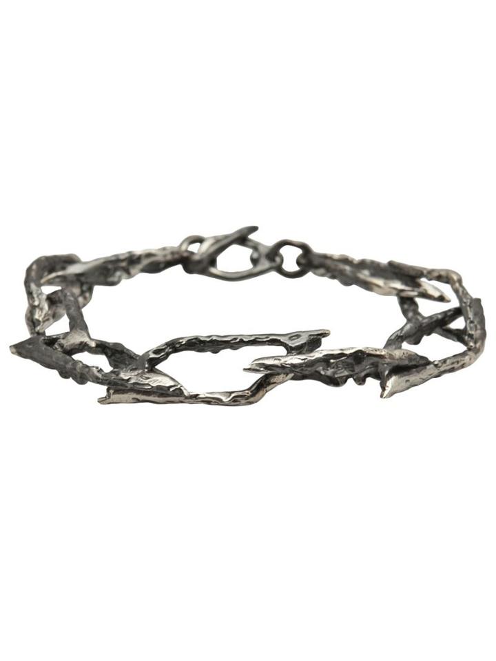 Occulter The Shadow Bracelet, Women's, Metallic, Sterling Silver
