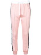Miu Miu Logo Trim Joggers - Pink