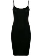 Ganni Classic Fitted Mini Dress - Black