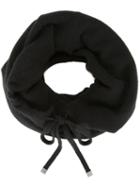 Helmut Lang Drawstring Snood, Men's, Black, Cashmere