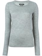 Isabel Marant 'brooklyn' Jumper, Women's, Size: 38, Grey, Silk/cashmere