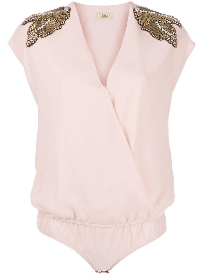 Liu Jo Embellished Shoulder Body - Pink