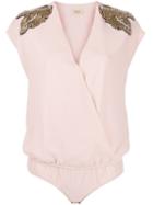 Liu Jo Embellished Shoulder Body - Pink