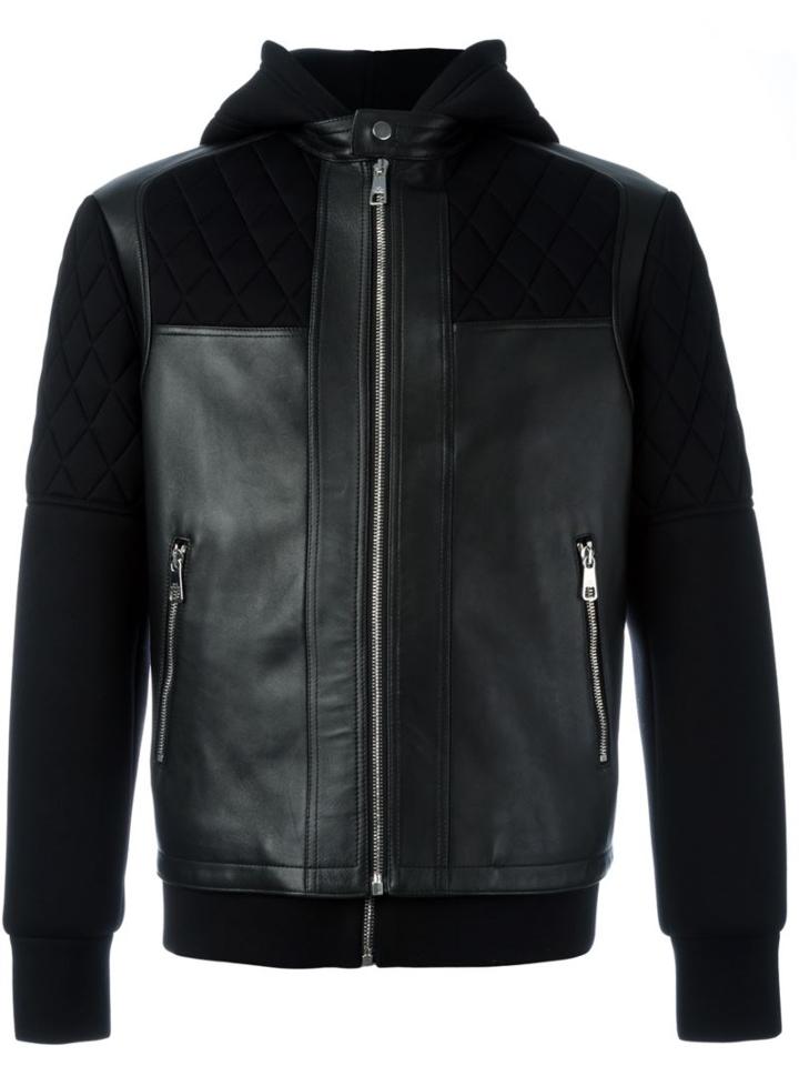 Neil Barrett Layered Hooded Jacket