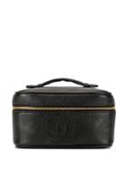 Chanel Pre-owned 1995 Cc Vanity Case - Black