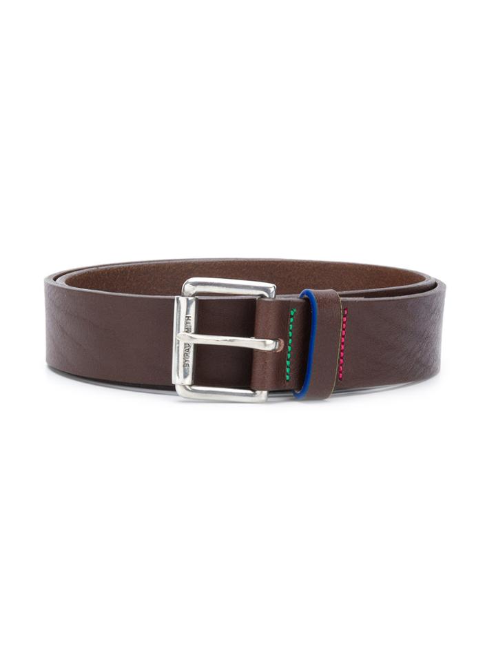 Ps By Paul Smith Classic Buckled Belt - Brown