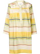 Yves Saint Laurent Pre-owned 1980's Striped Dress - Yellow