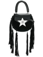 Salar Star Tassel Shoulder Bag - Black