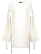 Fenty X Puma - Sleeve Tie Sweatshirt - Women - Cotton/polyester/spandex/elastane - S, White, Cotton/polyester/spandex/elastane