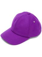 Ami Alexandre Mattiussi - Baseball Cap - Men - Virgin Wool/polyimide - One Size, Pink/purple, Virgin Wool/polyimide