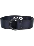 Y-3 D-ring Logo Belt - Blue