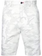 Loveless - Camouflage Bermuda Shorts - Men - Cotton/polyurethane - 3, White, Cotton/polyurethane