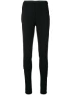 Prada High-waisted Skinny Trousers - Black