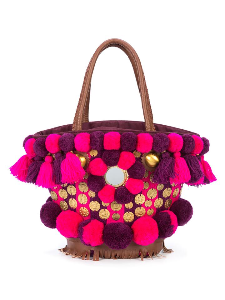 Figue Imani Samui Mini Tuk Tuk Bag - Pink & Purple
