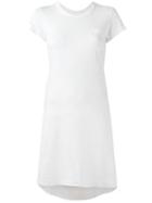 Sacai Cupro Insert Dress, Women's, Size: Xs, White, Cotton/cupro/polyester