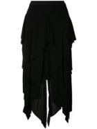 Kitx Solemn Cascade Skirt - Black