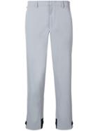 Prada Mid Rise Tailored Trousers - Grey