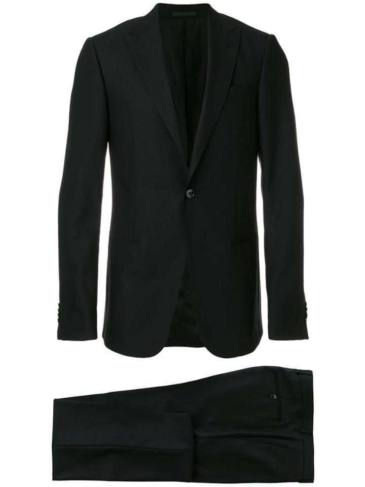 Z Zegna Classic Two-piece Suit - Black