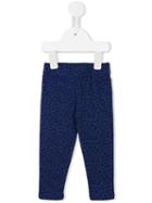 Simple Kids - Flower Print Leggings - Kids - Cotton/polyester/spandex/elastane - 6 Mth, Pink/purple