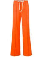 Miu Miu High-waisted Track Trousers - Orange