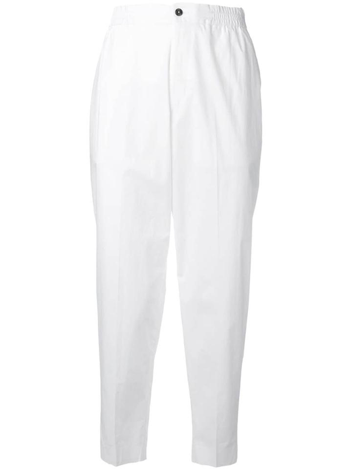 Pt01 Tapered Trousers - White
